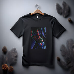 Bat-Man Hybrid Creature Illustration Shirt