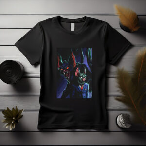 Bat-Man Hybrid Creature Illustration Shirt