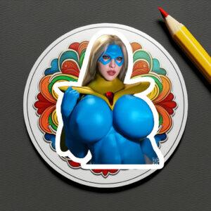 Blonde Blazer After-Mission Confession Sticker