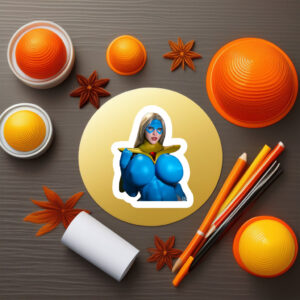 Blonde Blazer After-Mission Confession Sticker