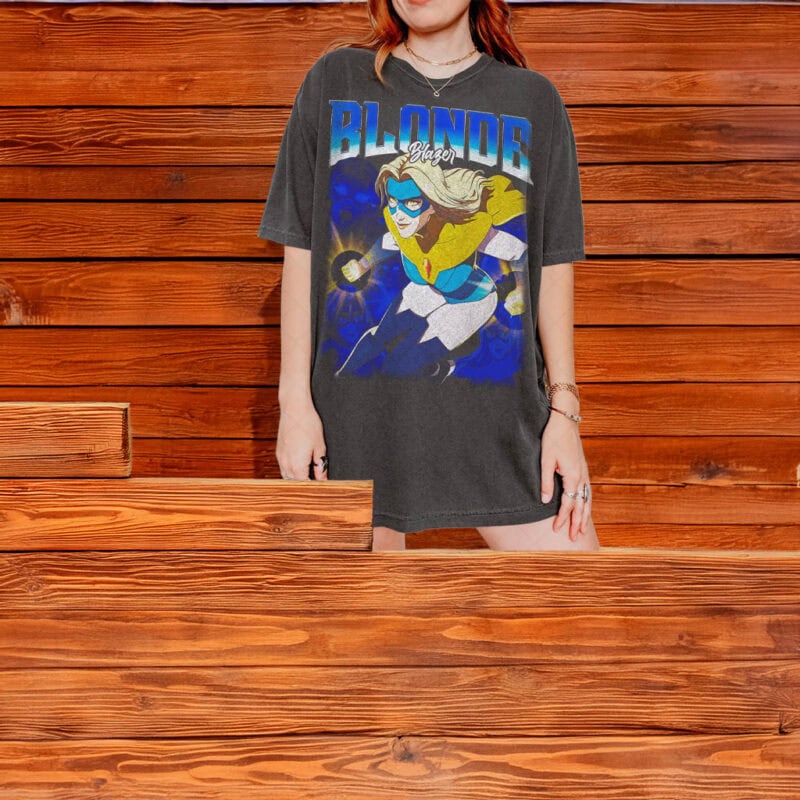 Blonde Blazer Dispatch Gaming Bootleg T-Shirt