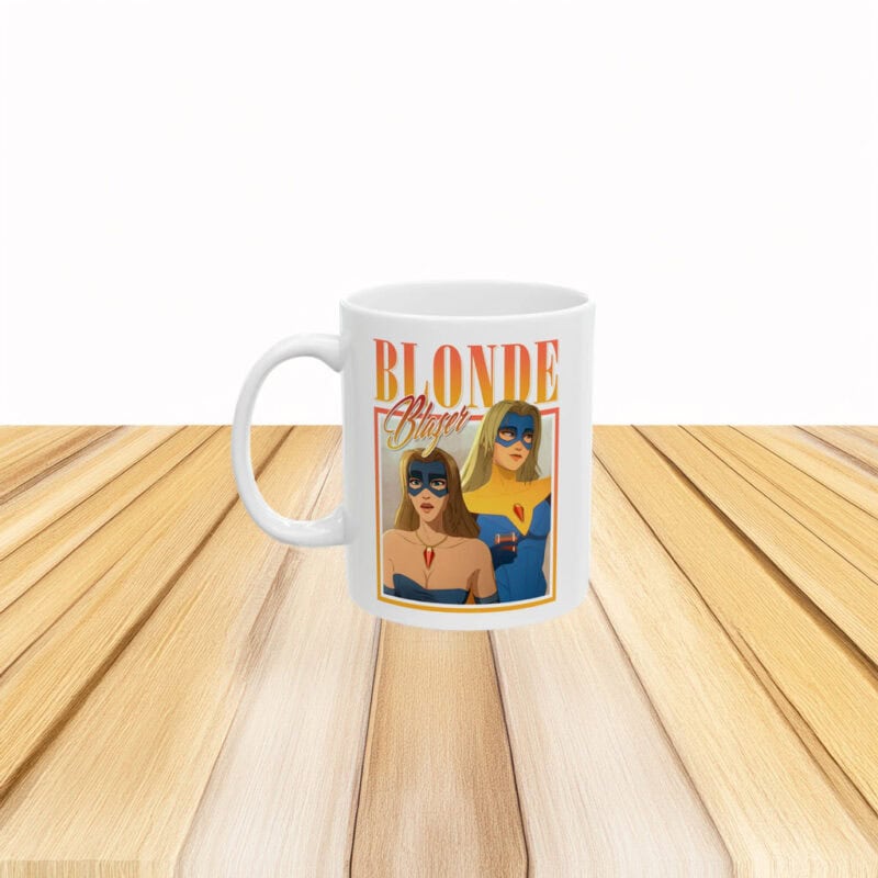 Blonde Blazer Dispatch Gaming Mug