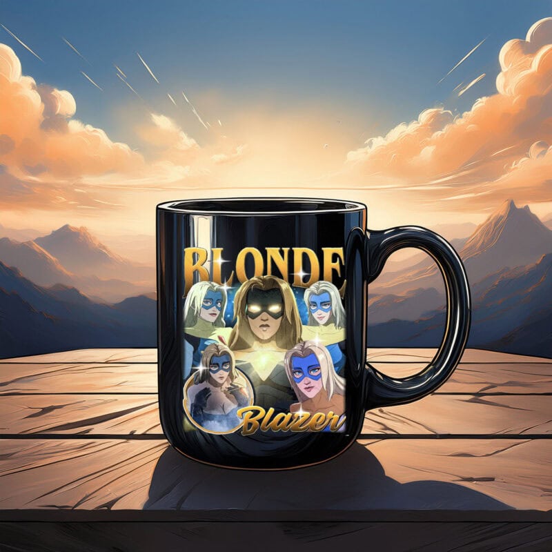 Blonde Blazer Dispatch Gaming Mug