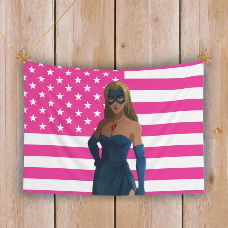 Blonde Blazer Dispatch Pink Flag