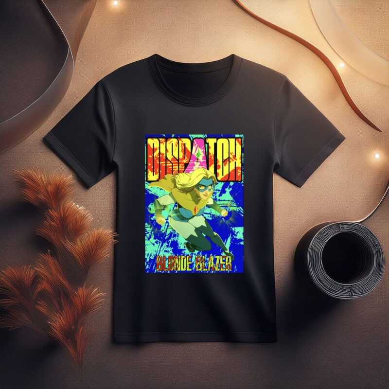 Blonde Blazer Superhero Tee