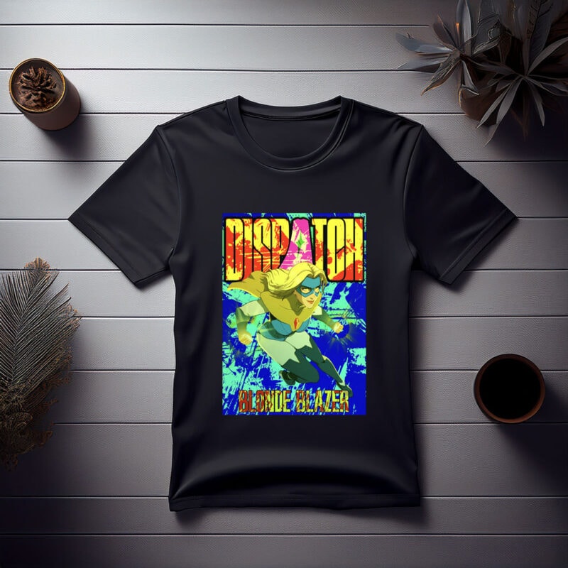 Blonde Blazer Superhero Tee