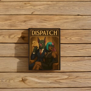 Brutalist Dispatch Poster
