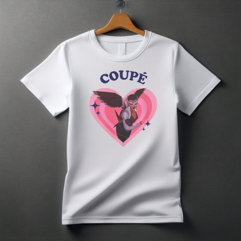 Coupé Dispatch retro heart shirt
