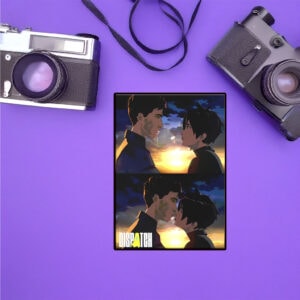 Couple at Sunset Poster