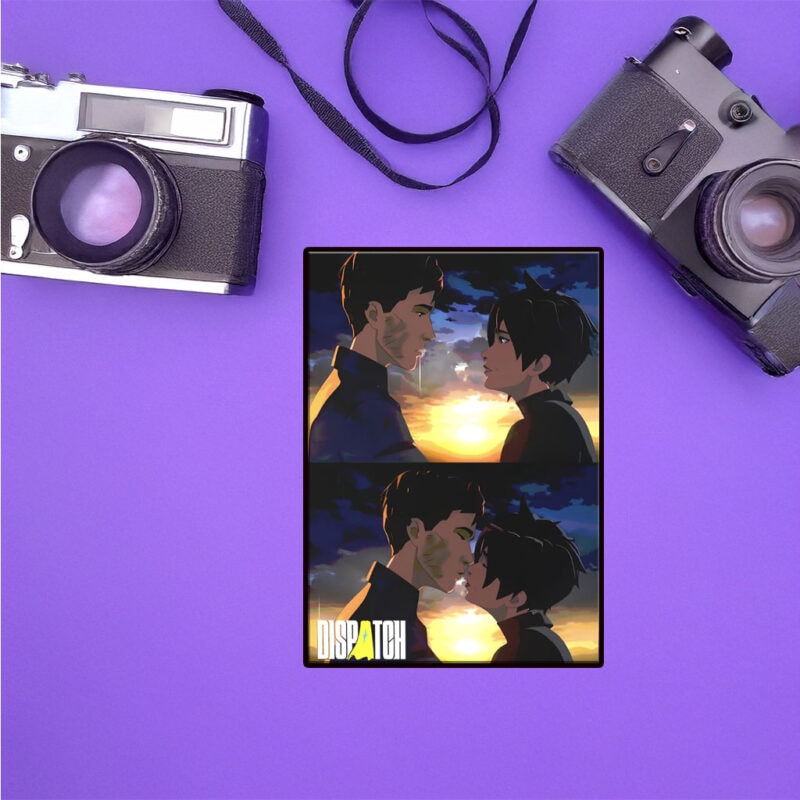 Couple at Sunset Poster