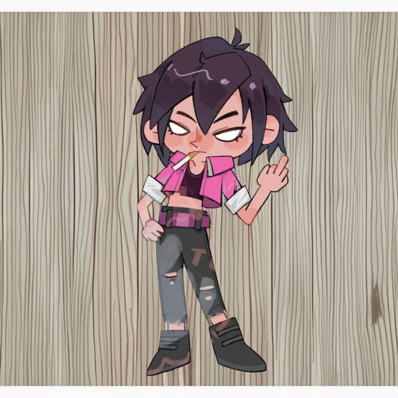 DISPATCH Z-Team Invisigal Keychain Pre-Order