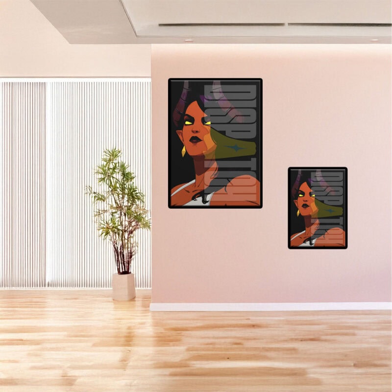 Demon Woman in Dispatch Game Poster