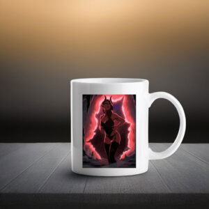 Demon Woman in Lingerie Mug