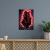 Demon Woman in Lingerie Poster