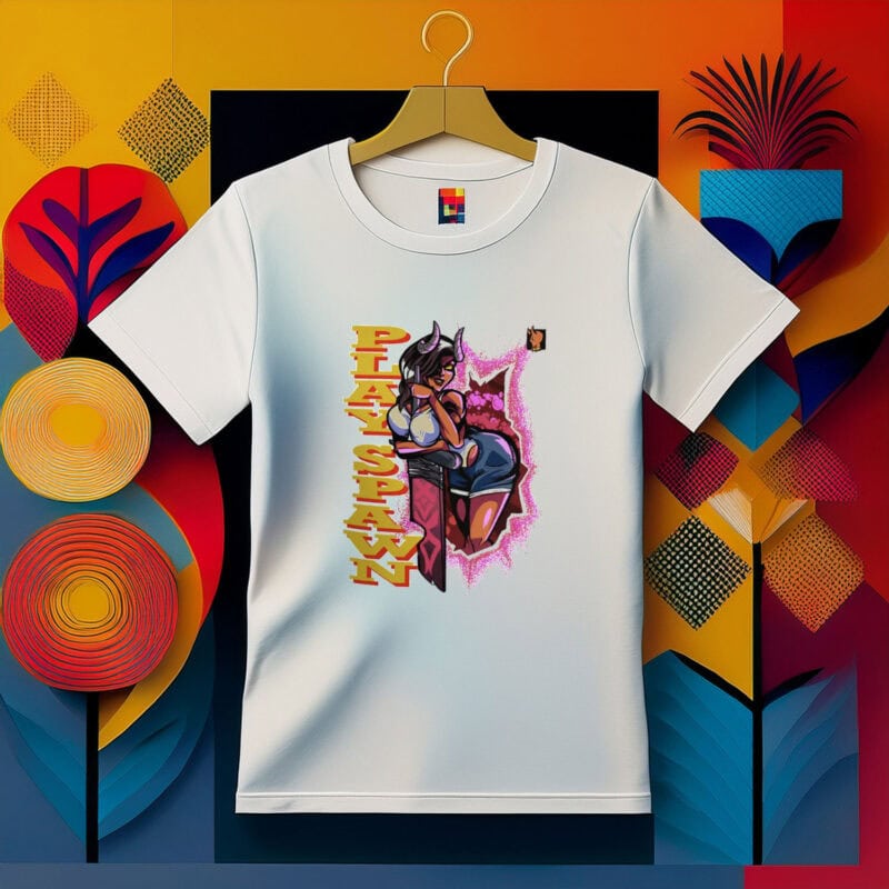 Demon Women Retro Unisex T-Shirt