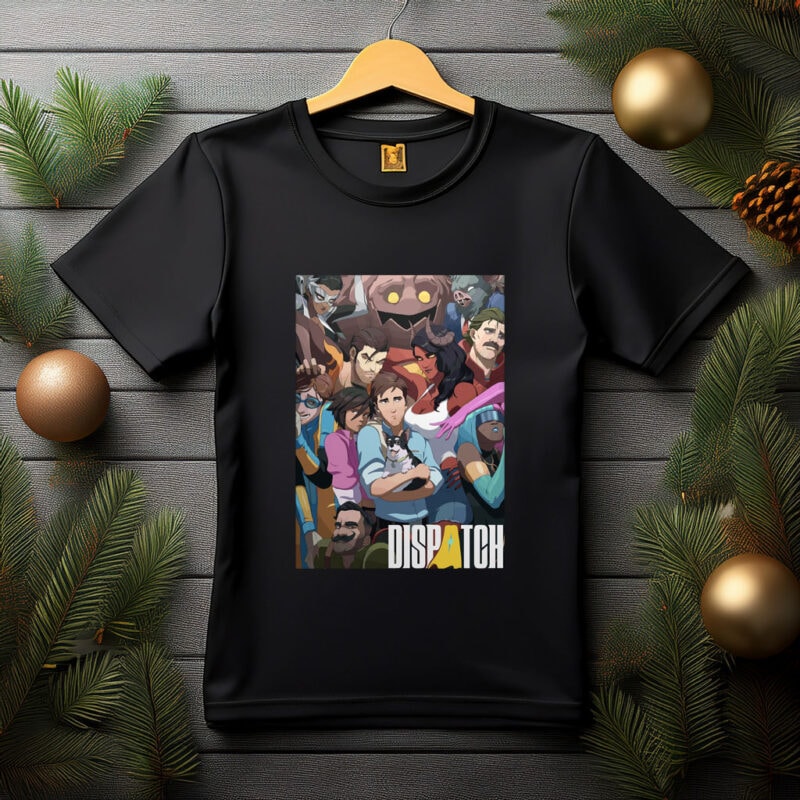 Dispatch Animated Character Group Portrait Shirt