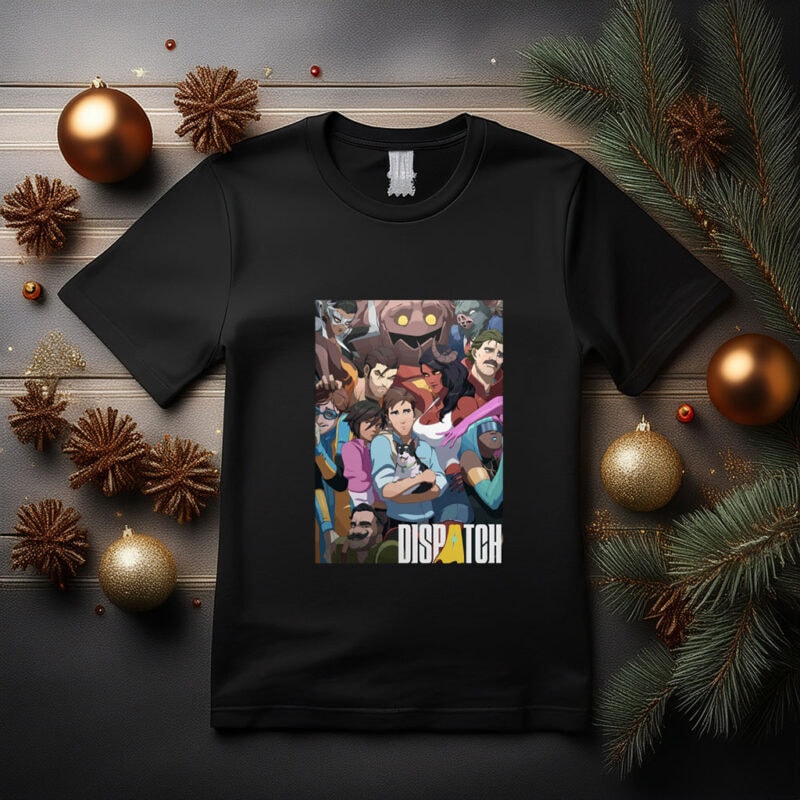 Dispatch Animated Character Group Portrait Shirt