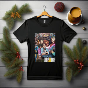 Dispatch Animated Character Group Portrait Shirt