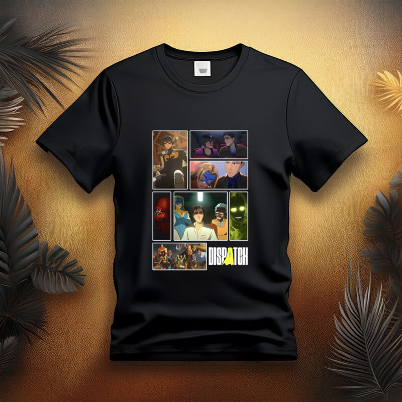 Dispatch Animated Series Collage Tee
