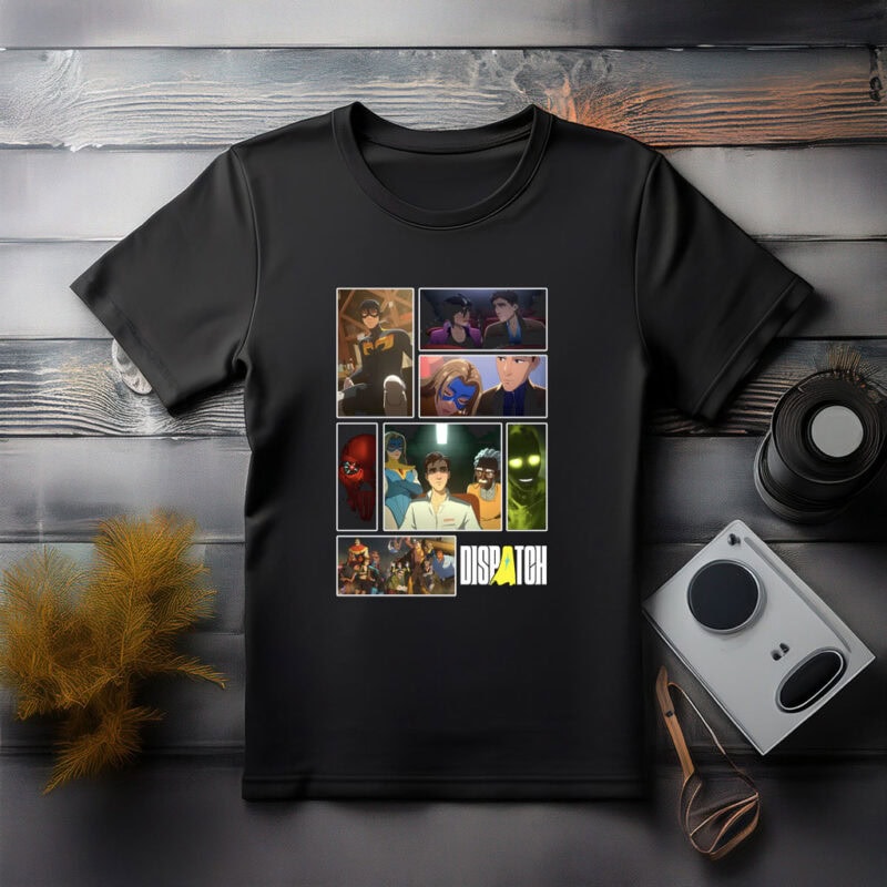 Dispatch Animated Series Collage Tee