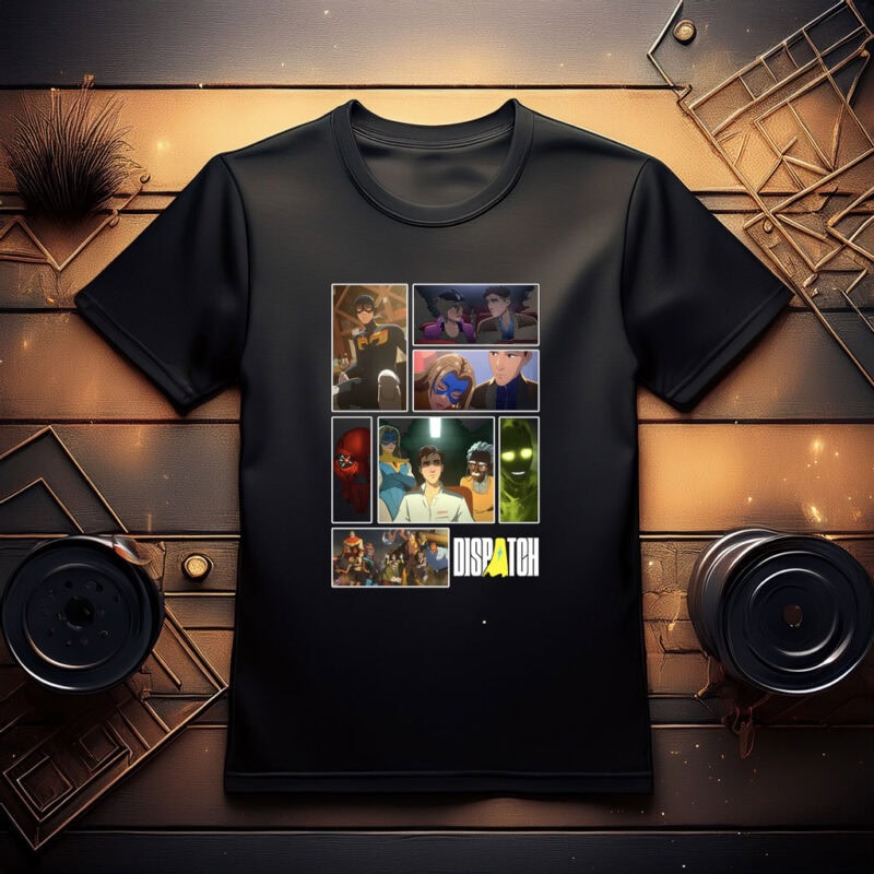 Dispatch Animated Series Collage Tee