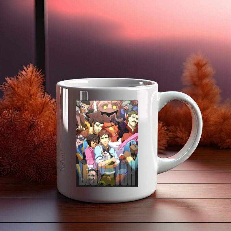 Dispatch Animated Series Group Portrait Mug