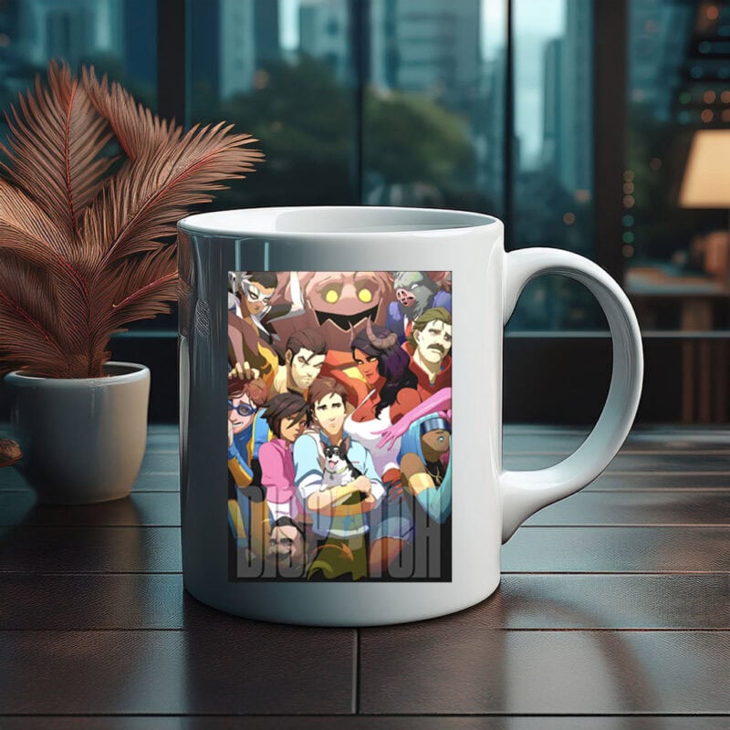 Dispatch Animated Series Group Portrait Mug