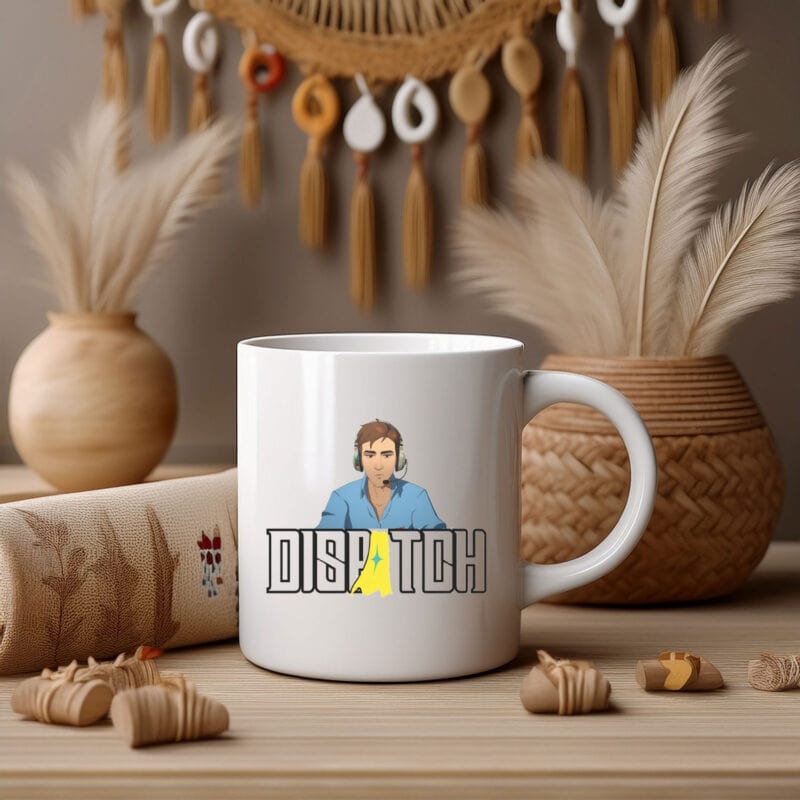 Dispatch Anime Character Mug
