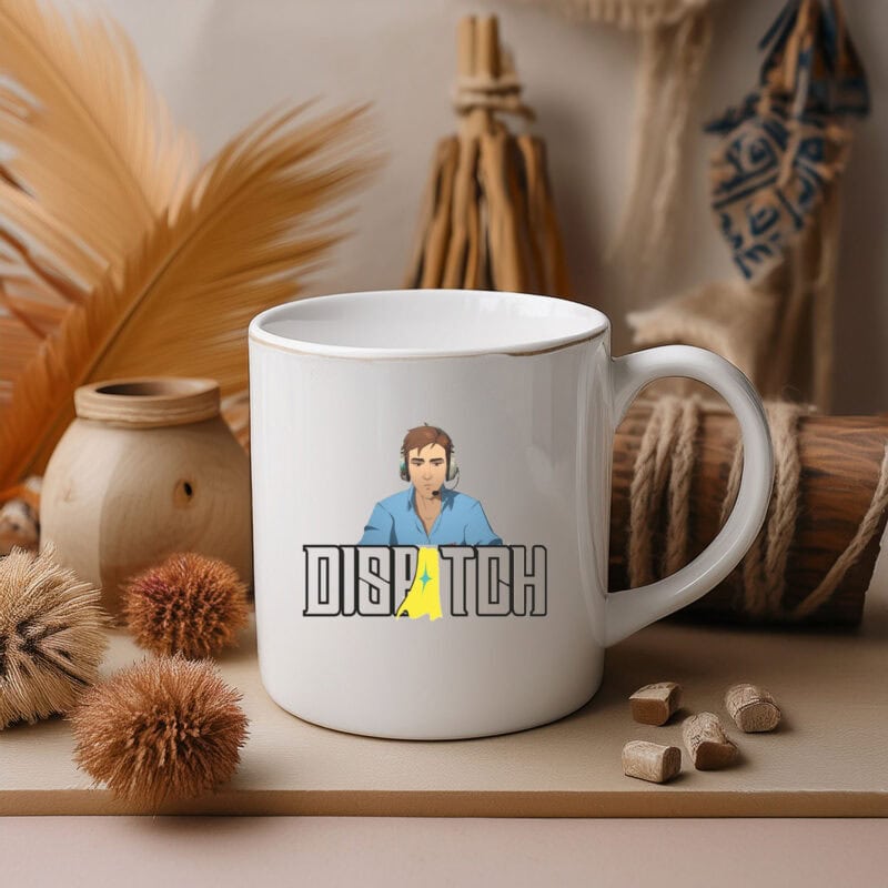 Dispatch Anime Character Mug