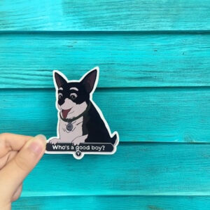 Dispatch Beef Sticker - Dispatch Video Game