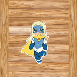 Dispatch Blonde Blazer Holographic Sticker