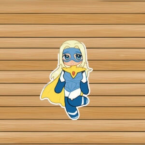 Dispatch Blonde Blazer Holographic Sticker