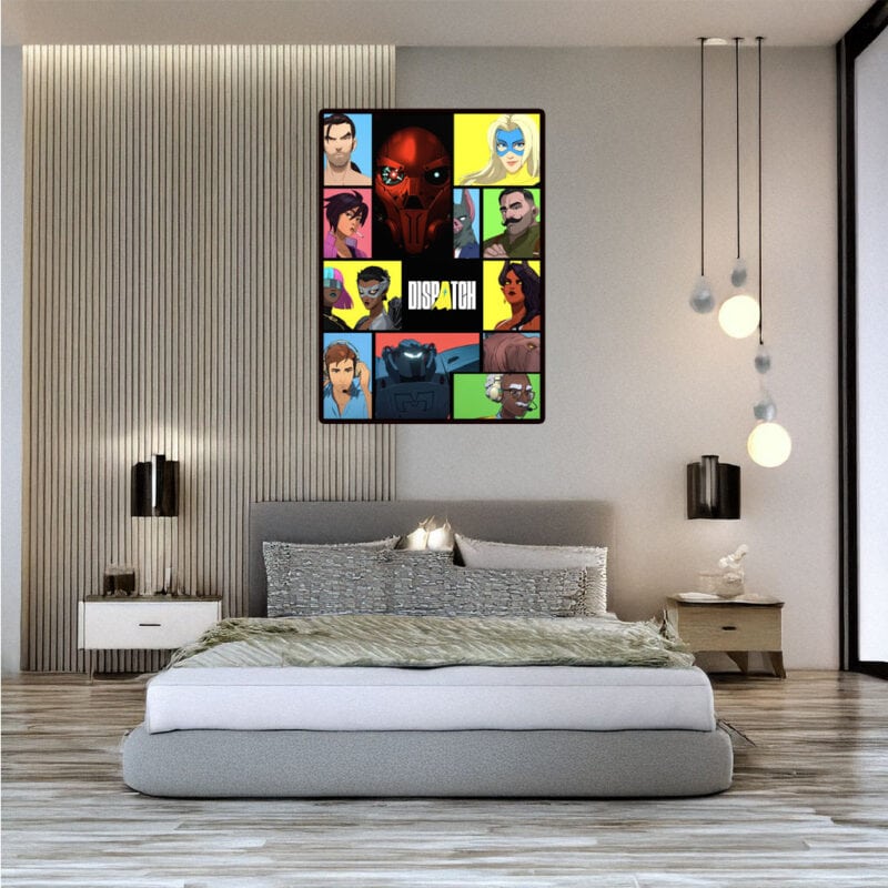 Dispatch Character Collage Poster