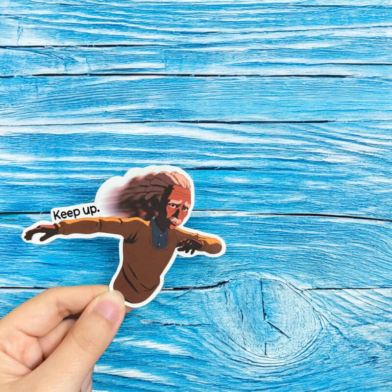 Dispatch Chase Sticker - Dispatch Chase Keep Up Sticker