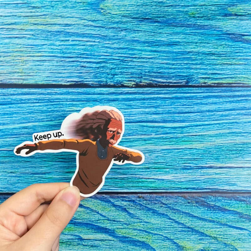 Dispatch Chase Sticker - Dispatch Chase Keep Up Sticker