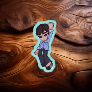 Dispatch Couple Epoxy Acrylic Keychain Mecha Man Robert Robertson