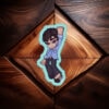 Dispatch Couple Epoxy Acrylic Keychain Mecha Man Robert Robertson