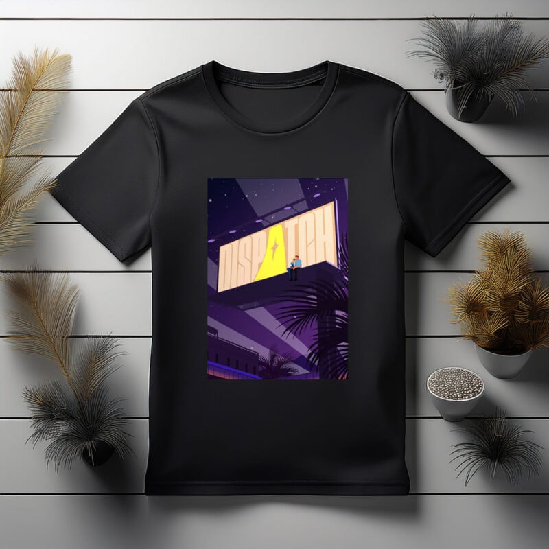 Dispatch Couple on Dispatch Billboard at Night Shirt