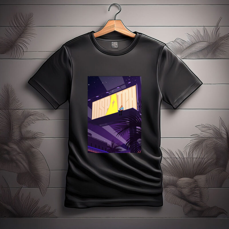 Dispatch Couple on Dispatch Billboard at Night Shirt