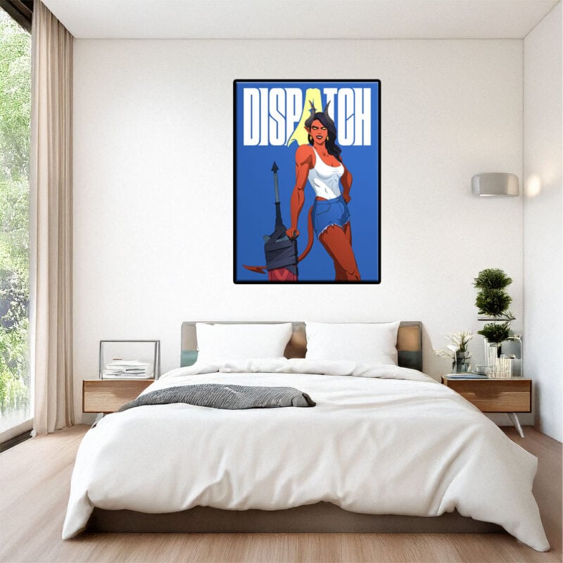 Dispatch Demon Girl with Sword Poster