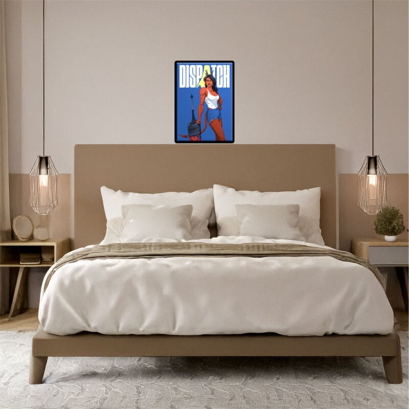 Dispatch Demon Girl with Sword Poster