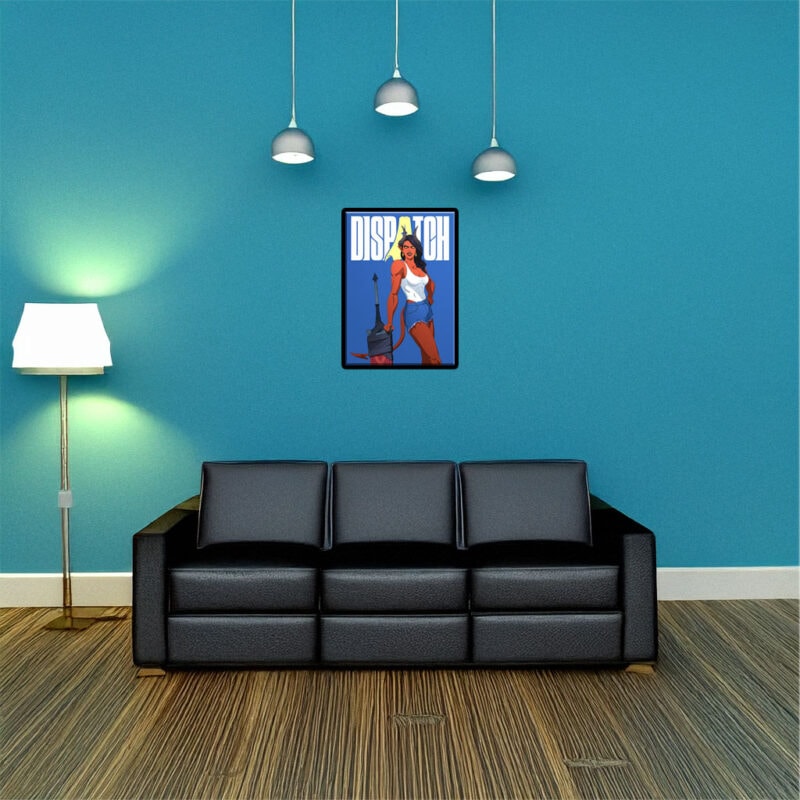 Dispatch Demon Girl with Sword Poster
