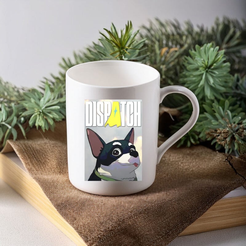 Dispatch Dog Superhero Mug