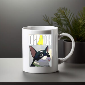 Dispatch Dog Superhero Mug