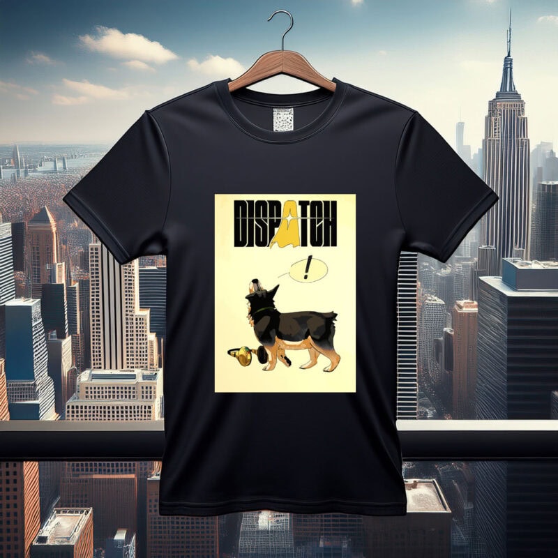 Dispatch Dog with Headphones Shirt