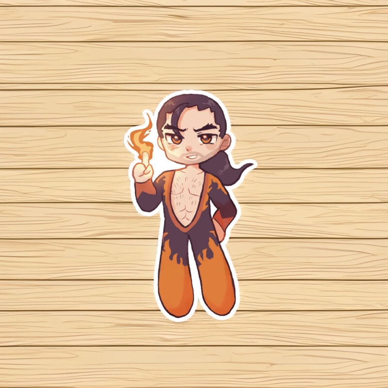 Dispatch Flambae Holographic Sticker