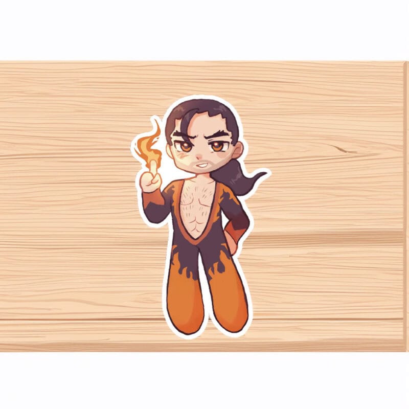 Dispatch Flambae Holographic Sticker