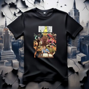 Dispatch Game 2025 Anime T-Shirt