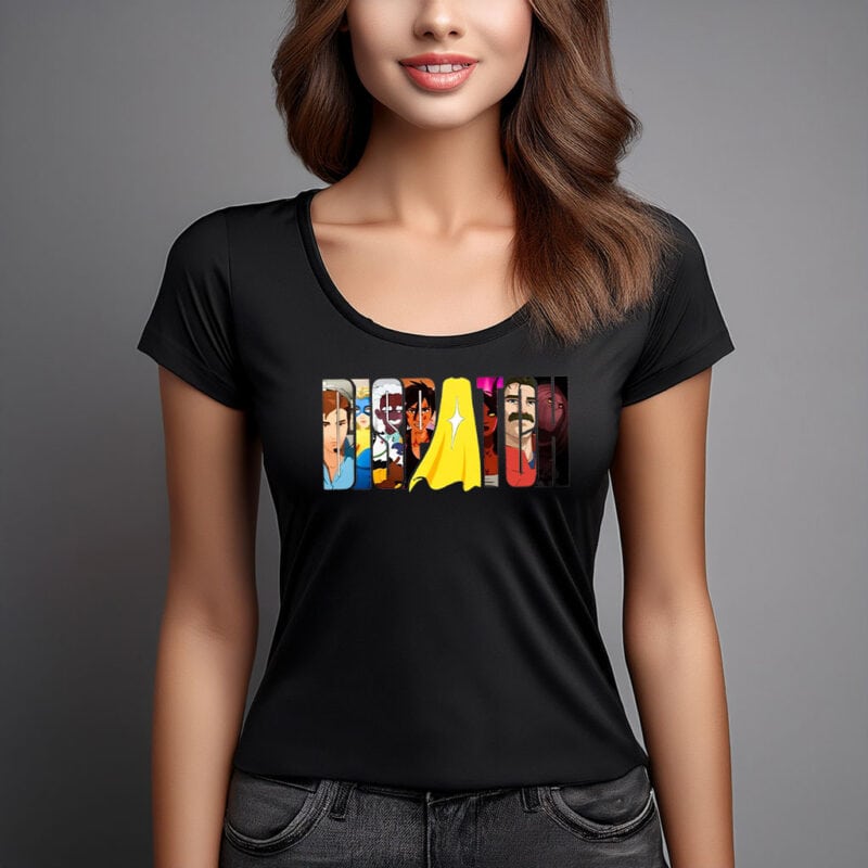 Dispatch Game 2025 Lettering Kpop T-Shirt