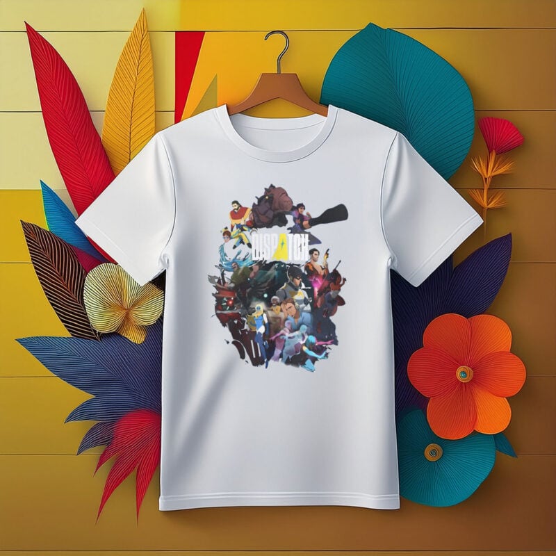 Dispatch Game 2025 Lettering T-Shirt